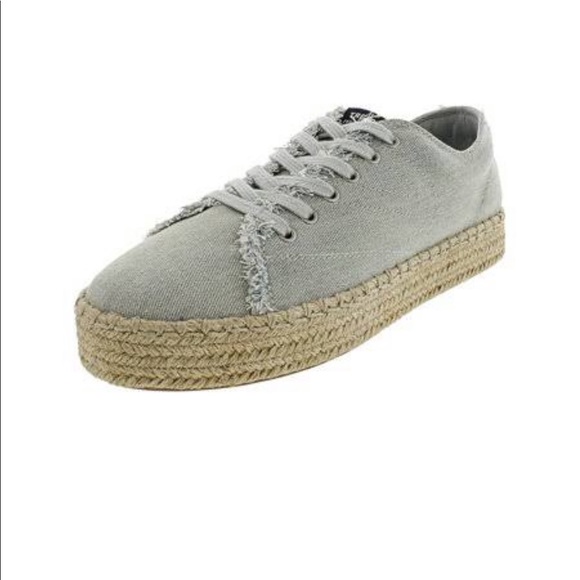 Tretorn Eve Denim Platform Espadrille Sneaker NEW - Picture 3 of 8